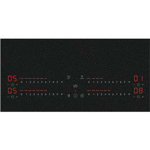 Indukcinė kaitlentė  Electrolux 700 SenseBoil, plotis 58 cm, juoda