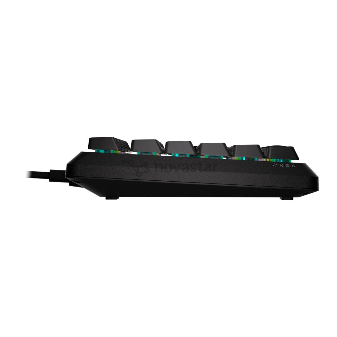 Klaviatūra Corsair K55 Core RGB, ENG, juoda