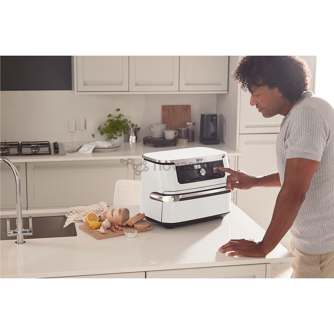 Ninja Foodi FlexDrawer Dual, 10,4 л, 2470 Вт, белый - Аэрогриль