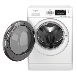 Whirlpool, 11 kg / 7 kg, gylis 60,5 cm, 1600 aps./min. - Skalbimo mašina - džiovyklė