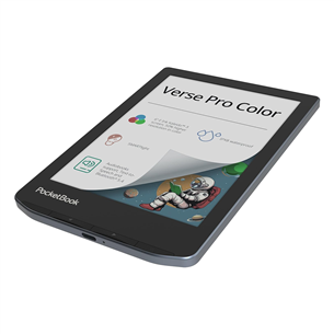 Elektroninė skaityklė PocketBook Verse Pro Color, 6'', 16 GB, juoda