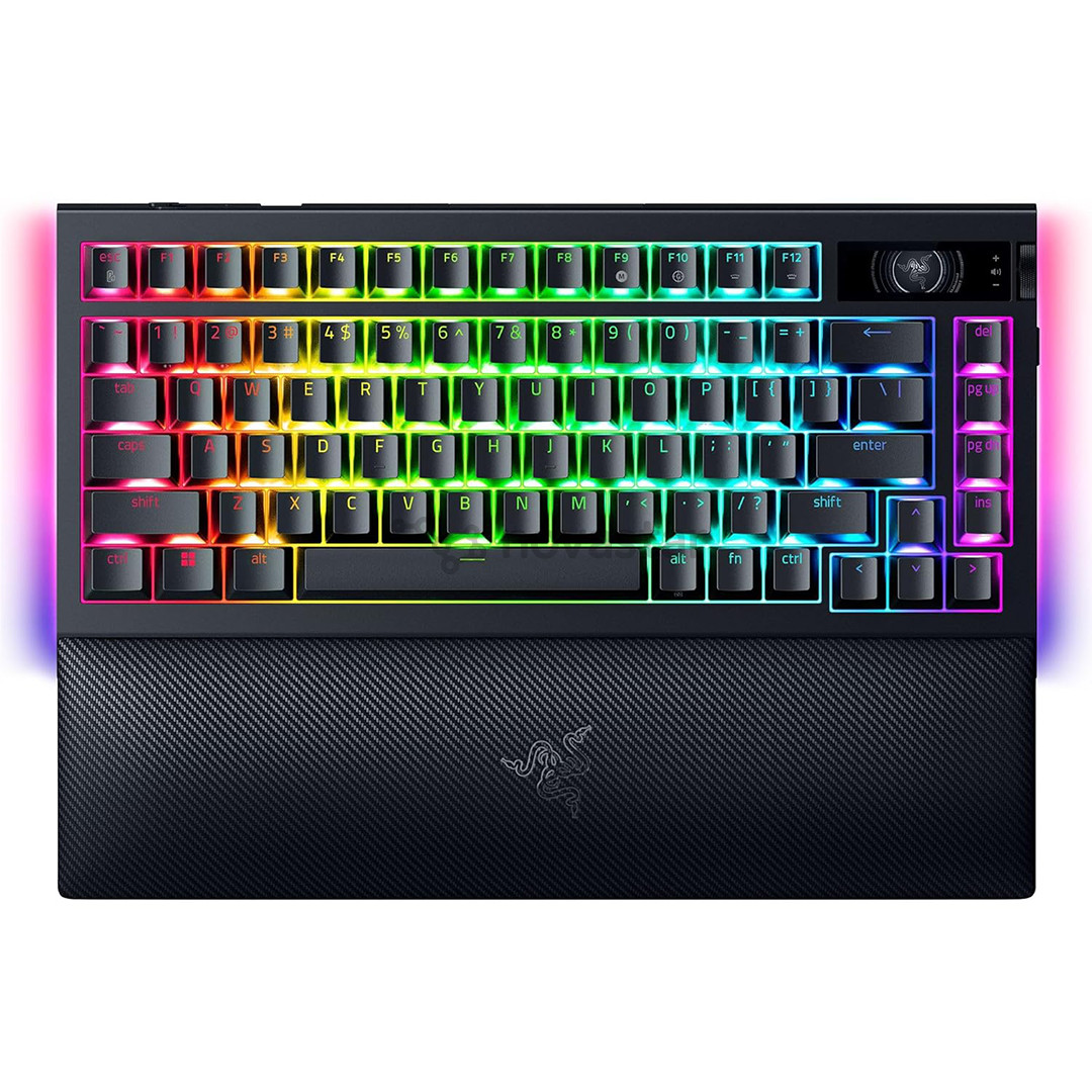 Razer Blackwidow Pro 75%, тактильная, черный - Беспроводная клавиатура