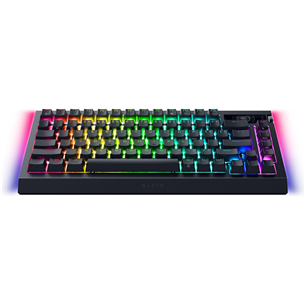 Belaidė klaviatūra Razer Blackwidow Pro 75%, tactile, juoda