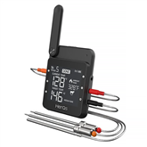 HerQs Professional, black - Smart cooking thermometer