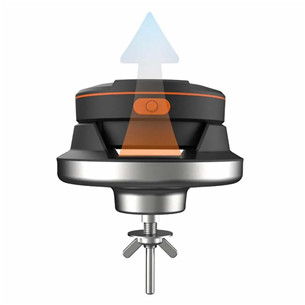 HerQs Dome thermometer, black - Smart cooking thermometer