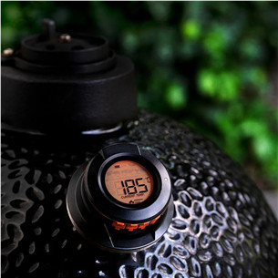 HerQs Dome thermometer, black - Smart cooking thermometer