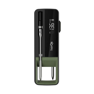 HerQs Double Max, black - Wireless cooking thermometer HERQS009