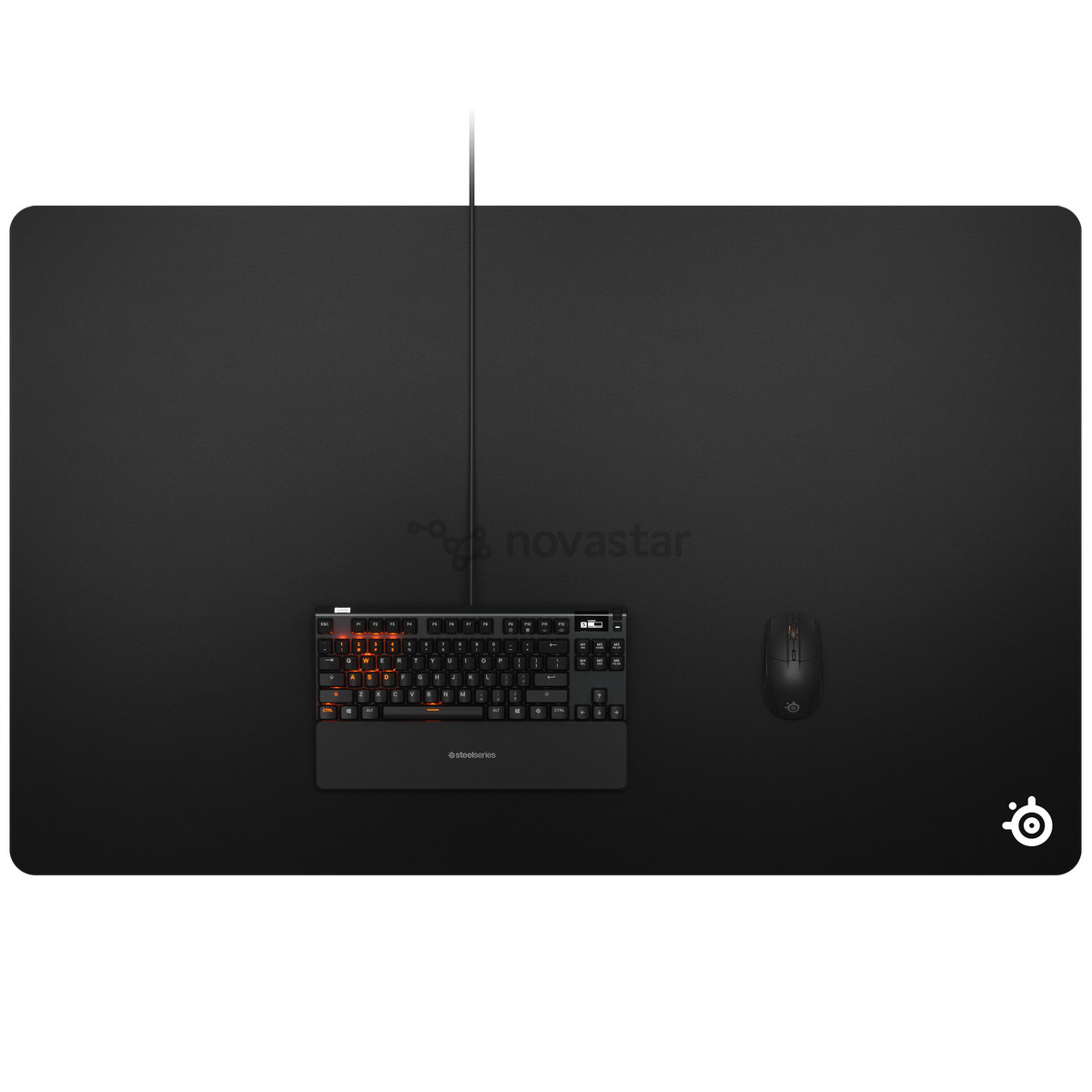 Pelės kilimėlis  SteelSeries QcK 4XL, juodas