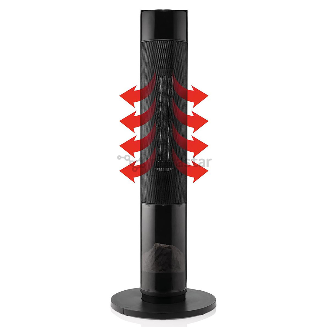 Gorenje, 2000 W, juodas - Šildytuvas