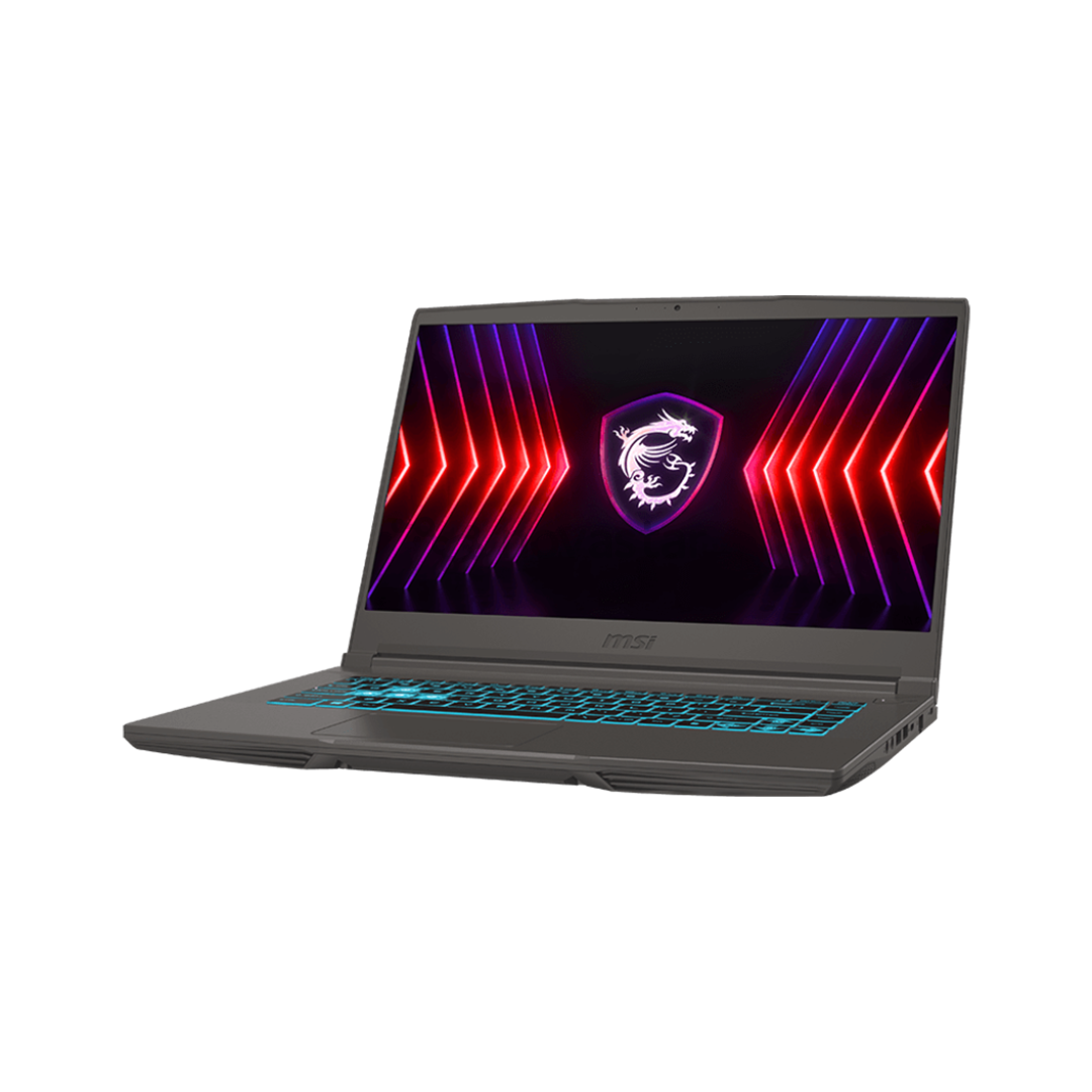Nešiojamasis kompiuteris  MSI Thin A15, 15,6'', 144 Hz, Ryzen 7, 16 GB, 512 GB, RTX 4060, ENG, pilkas