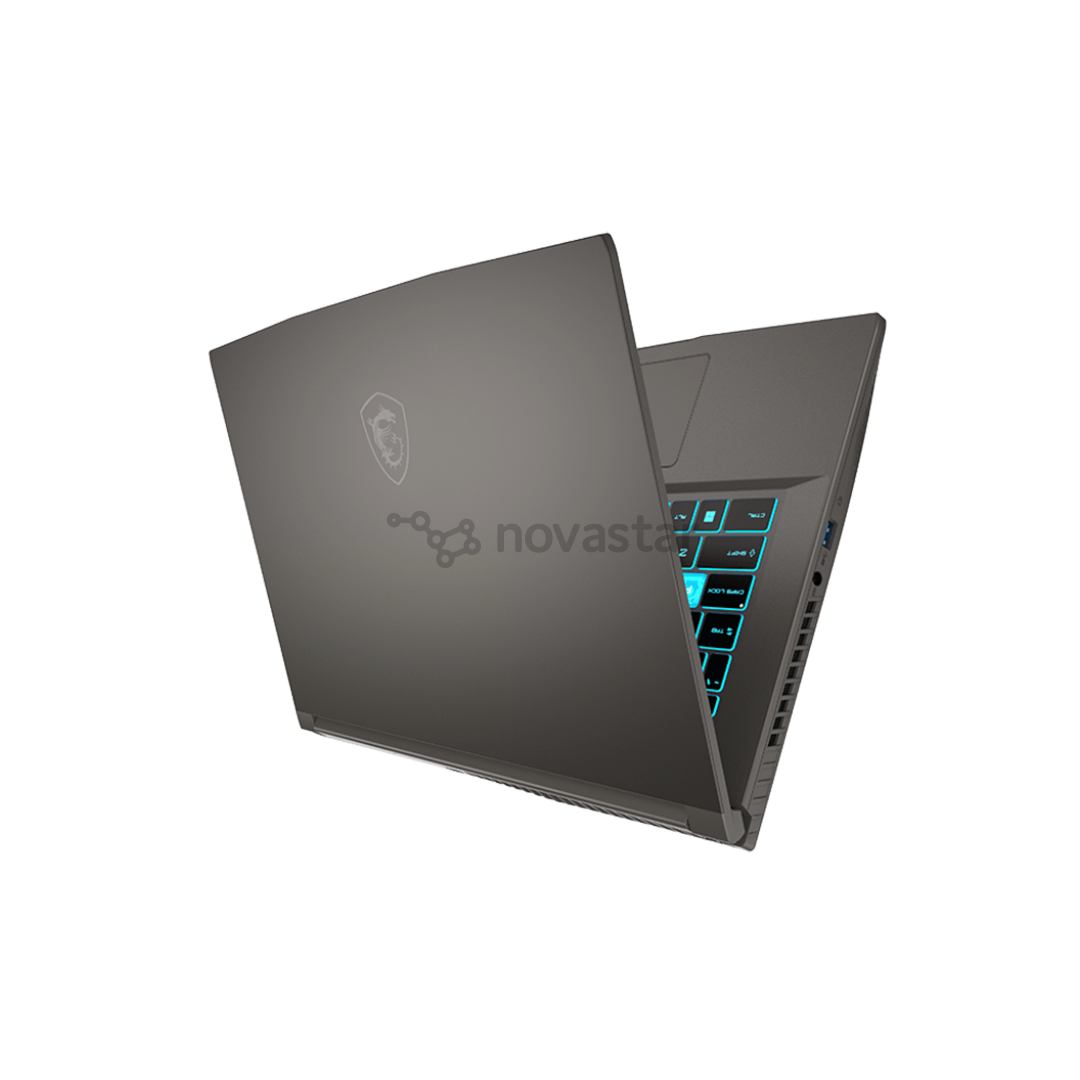 Nešiojamasis kompiuteris  MSI Thin A15, 15,6'', 144 Hz, Ryzen 7, 16 GB, 512 GB, RTX 4060, ENG, pilkas