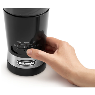 Kavos malūnėlis DeLonghi, juodas
