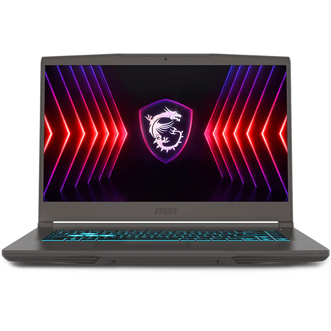 MSI Thin 15, 15,6'', FHD, 144 Hz, i5, 16 GB, 512 GB, RTX 4050, dark gray - Notebook THIN15-B13VE-2053NL