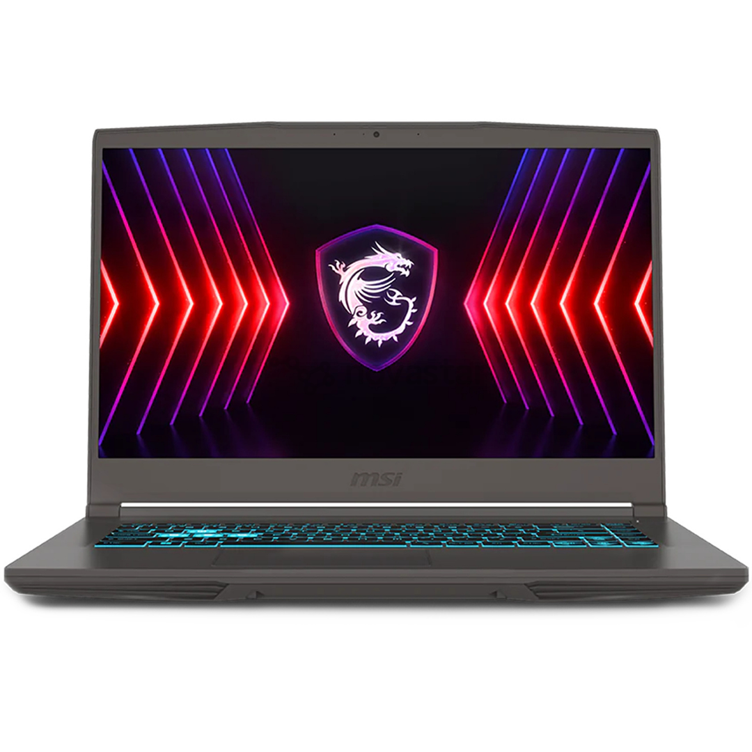 Nešiojamas kompiuteris  MSI Thin 15, 15,6'', FHD, 144 Hz, i7, 16 GB, 512 GB, RTX 4050, tamsiai pilkas