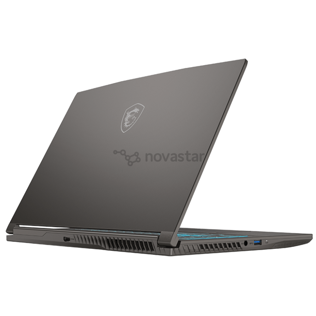 Nešiojamas kompiuteris  MSI Thin 15, 15,6'', FHD, 144 Hz, i7, 16 GB, 512 GB, RTX 4050, tamsiai pilkas