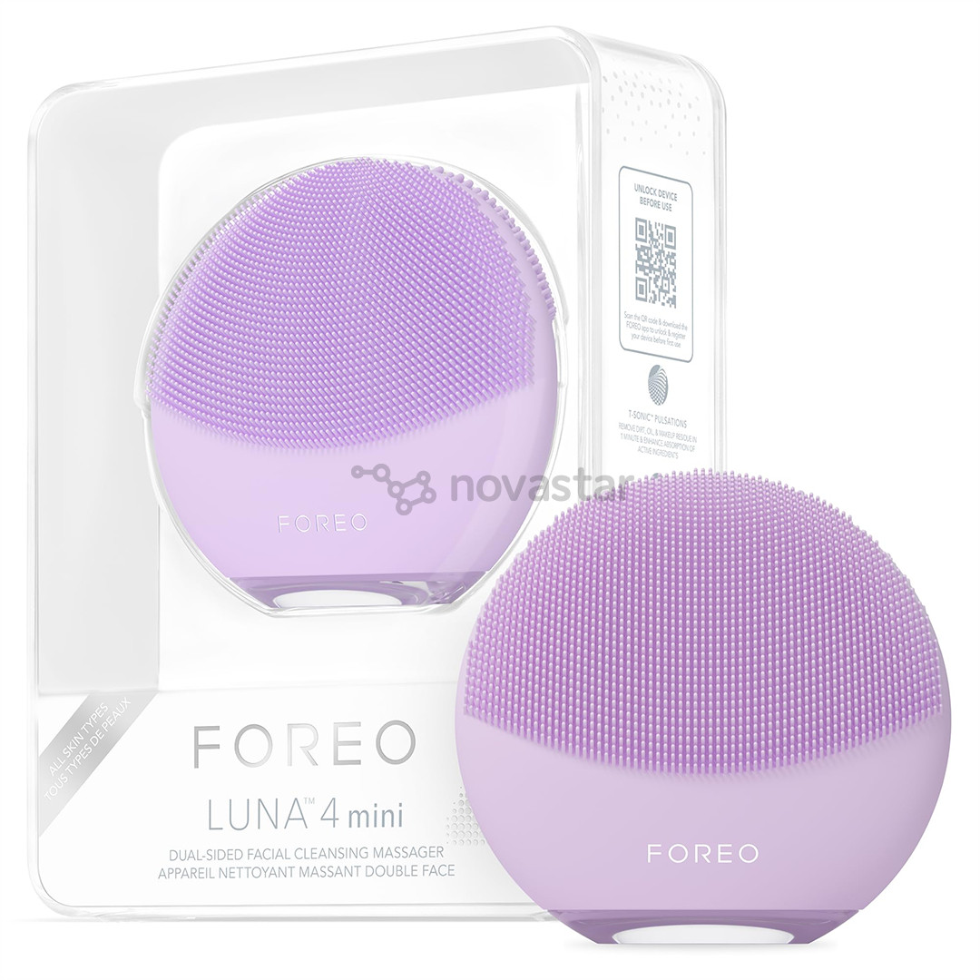 Veido valymo prietaisas  Foreo Luna 4 mini, violetinis
