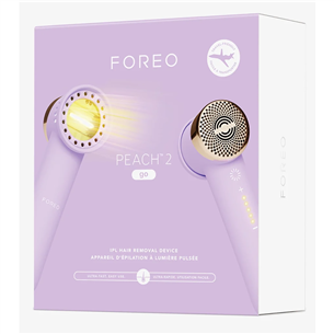 IPL fotoepiliatorius Foreo PEACH™ 2 go, violetinis