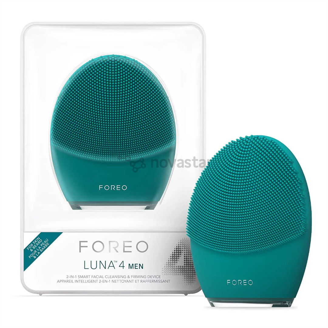 Foreo Luna 4 MEN, зеленый - Прибор для очищения лица (мужской)