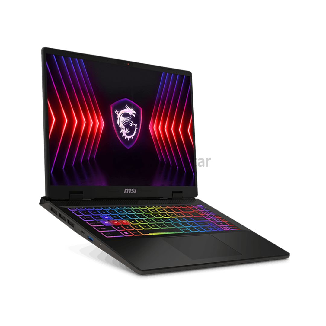 MSI Sword 16 20Y Anniversary Edition, 16'', 240 Hz, QHD+, i7, 16 GB, 1 TB, RTX 4060, ENG, cosmos gray - Notebook bundle