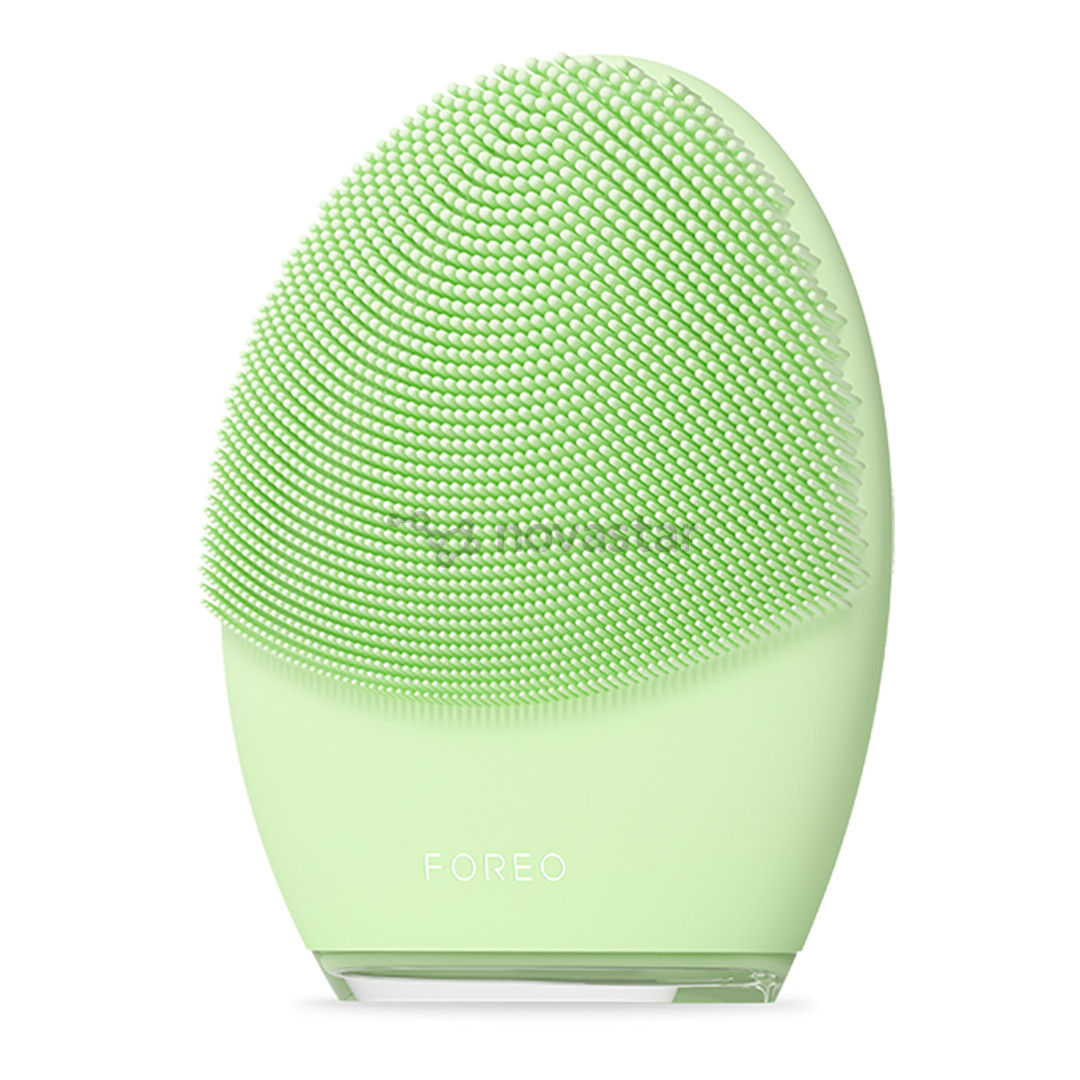 Foreo Luna 4, combination skin, žalias - Veido valymo prietaisas