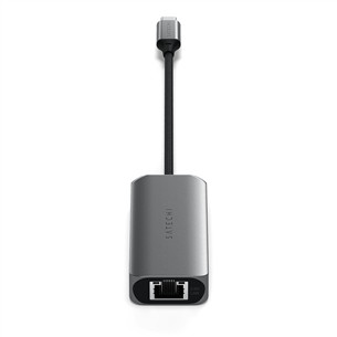 USB šakotuvas  Satechi 4-in-1 USB-C Hub, LAN, pilkas