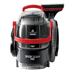 Kilimų ir apmušalų valymo įrenginys Bissell SpotClean® Pro, 750 W, juodas/raudonas