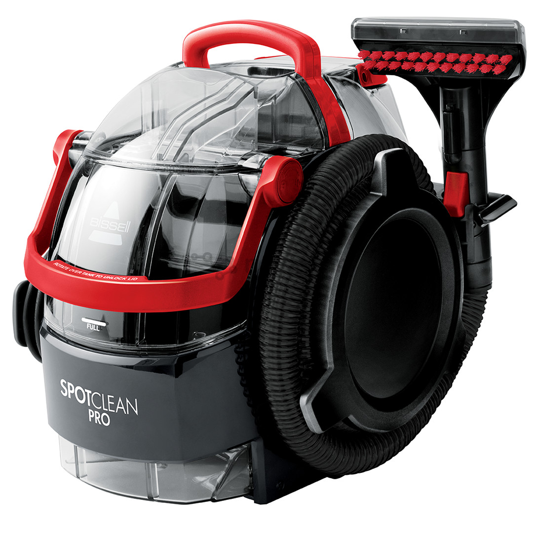 Kilimų ir apmušalų valymo įrenginys Bissell SpotClean® Pro, 750 W, juodas/raudonas