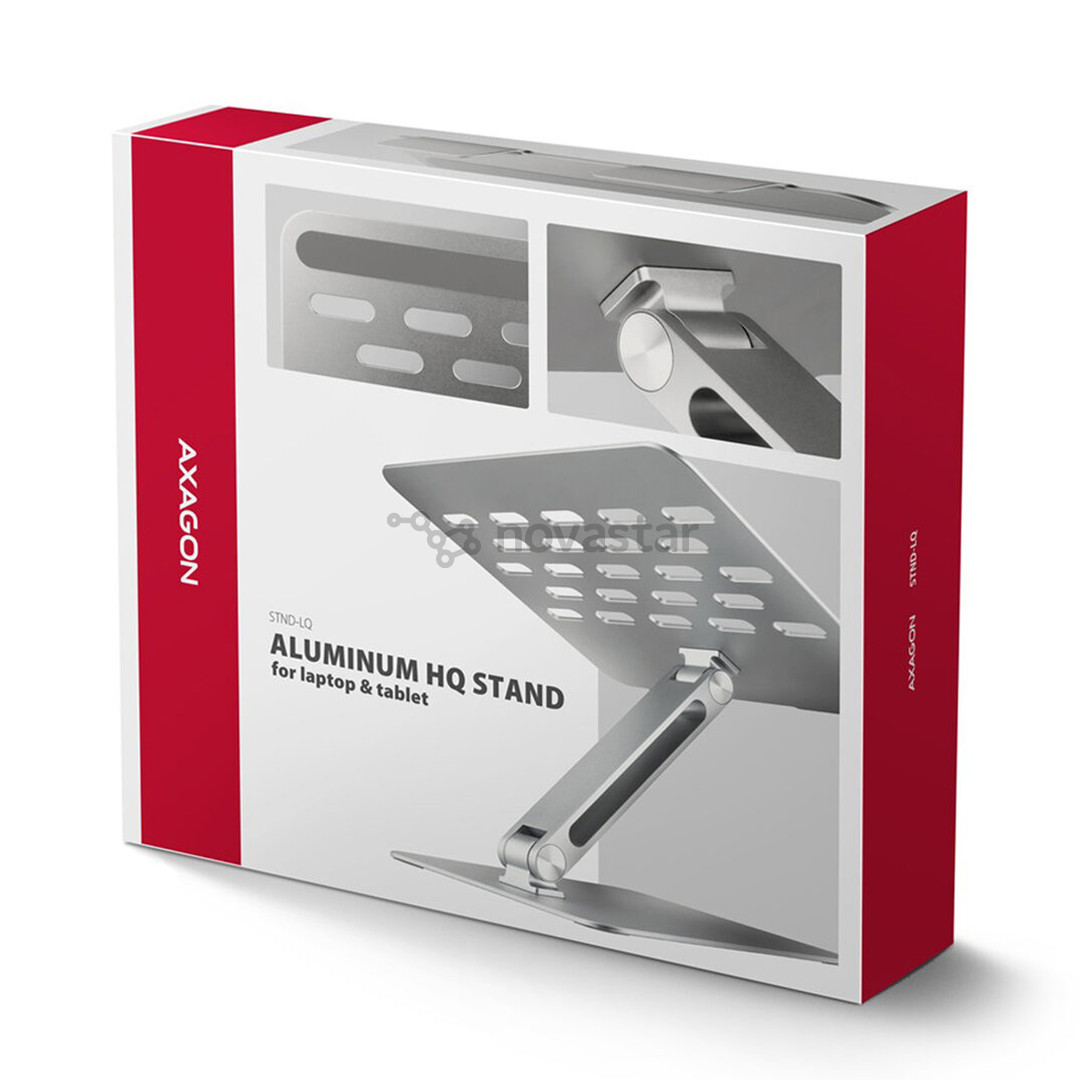 Axagon STND-LQ, 10''-16'', aluminum - Notebook stand