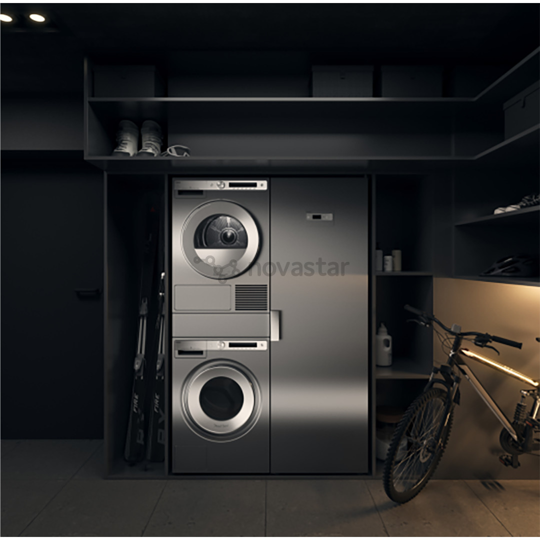 Asko, stainless steel - Pull-out shelf for laundry