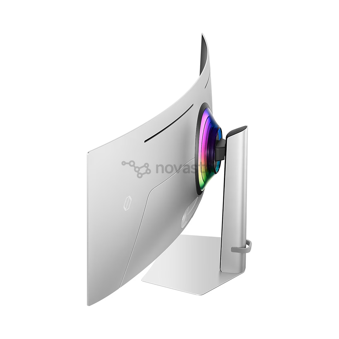 Monitor Samsung Odyssey OLED G9 G93SC, 49'', Dual QHD, OLED, 240 Hz, curved, silver