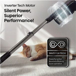 Belaidis dulkių siurblys  Hisense Hi Move VI, 330 W, pilkas