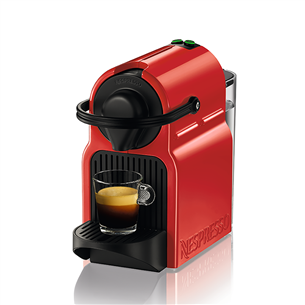 Kapsulinis kavos aparatas Krups Nespresso Inissia, raudonas XN100510