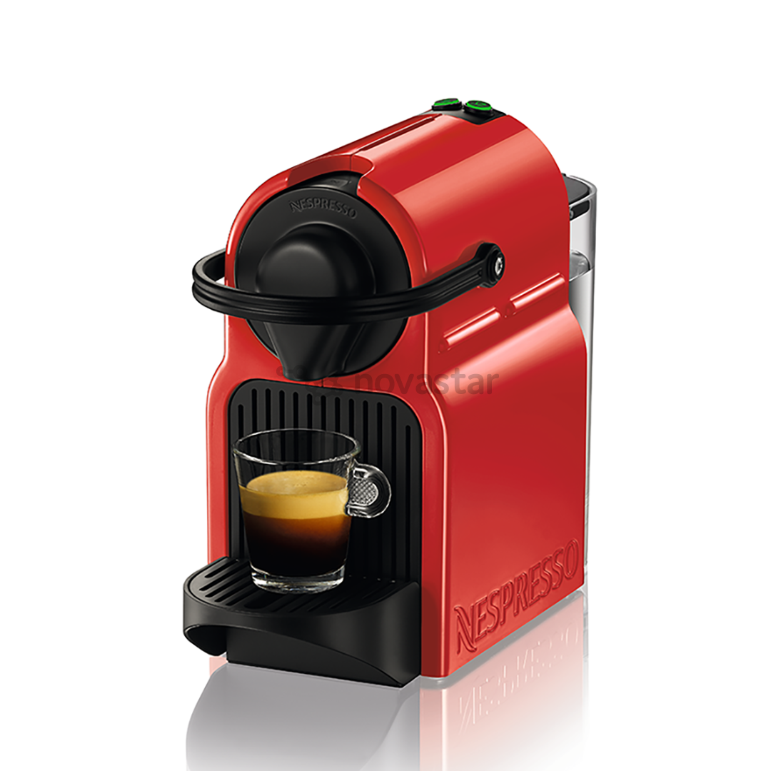 Krups Nespresso Inissia, красный - Капсульная кофеварка