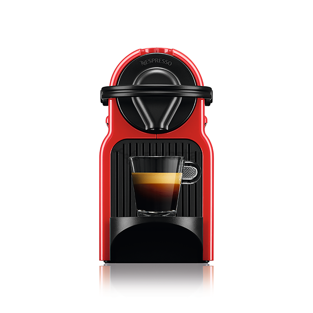 Krups Nespresso Inissia, красный - Капсульная кофеварка