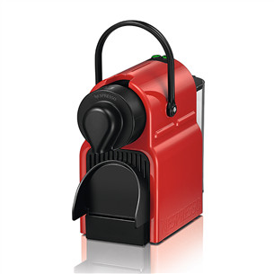 Kapsulinis kavos aparatas Krups Nespresso Inissia, raudonas