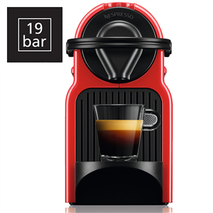 Krups Nespresso Inissia, красный - Капсульная кофеварка