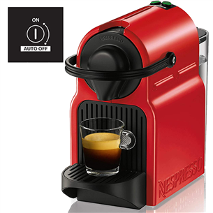 Krups Nespresso Inissia, красный - Капсульная кофеварка