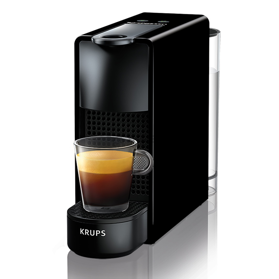 Kapsulinis kavos aparatas Krups Nespresso Essenza Mini, juodas