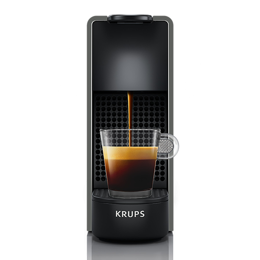 Kapsulinis kavos aparatas Krups Nespresso Essenza Mini, pilkas