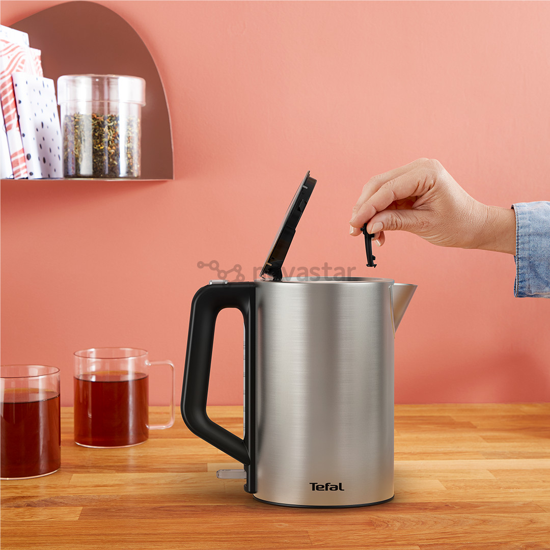 Tefal Bronx, 1.7 L, stainless steel - Kettle