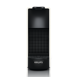 Kapsulinis kavos aparatas + Aeroccino pieno plakiklis, Krups Nespresso Essenza Mini, baltas