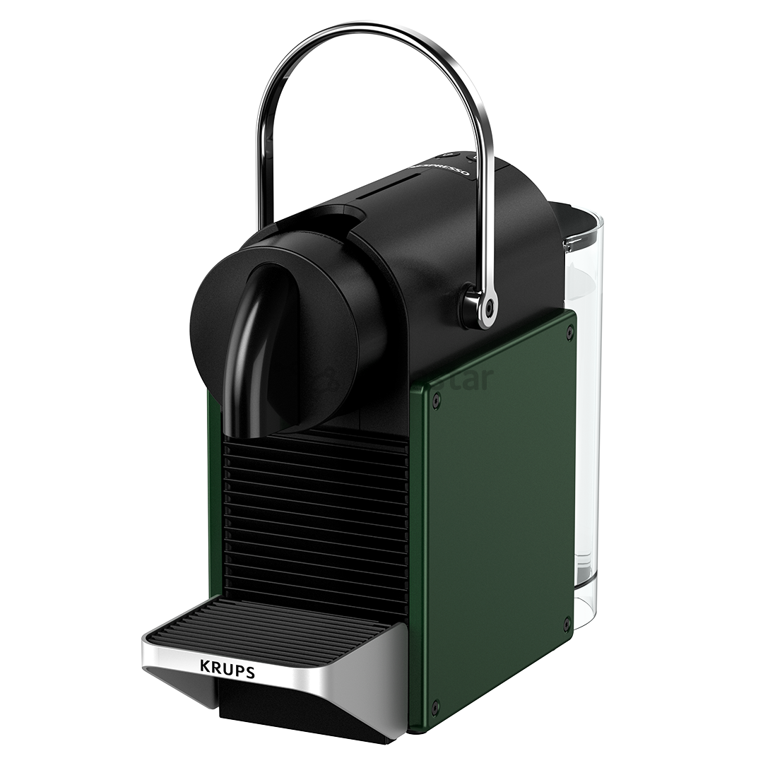 Kapsulinis kavos aparatas Krups Nespresso Pixie Redesign, tamsiai žalias