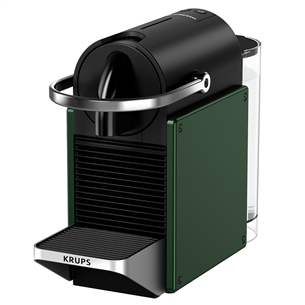 Kapsulinis kavos aparatas Krups Nespresso Pixie Redesign, tamsiai žalias