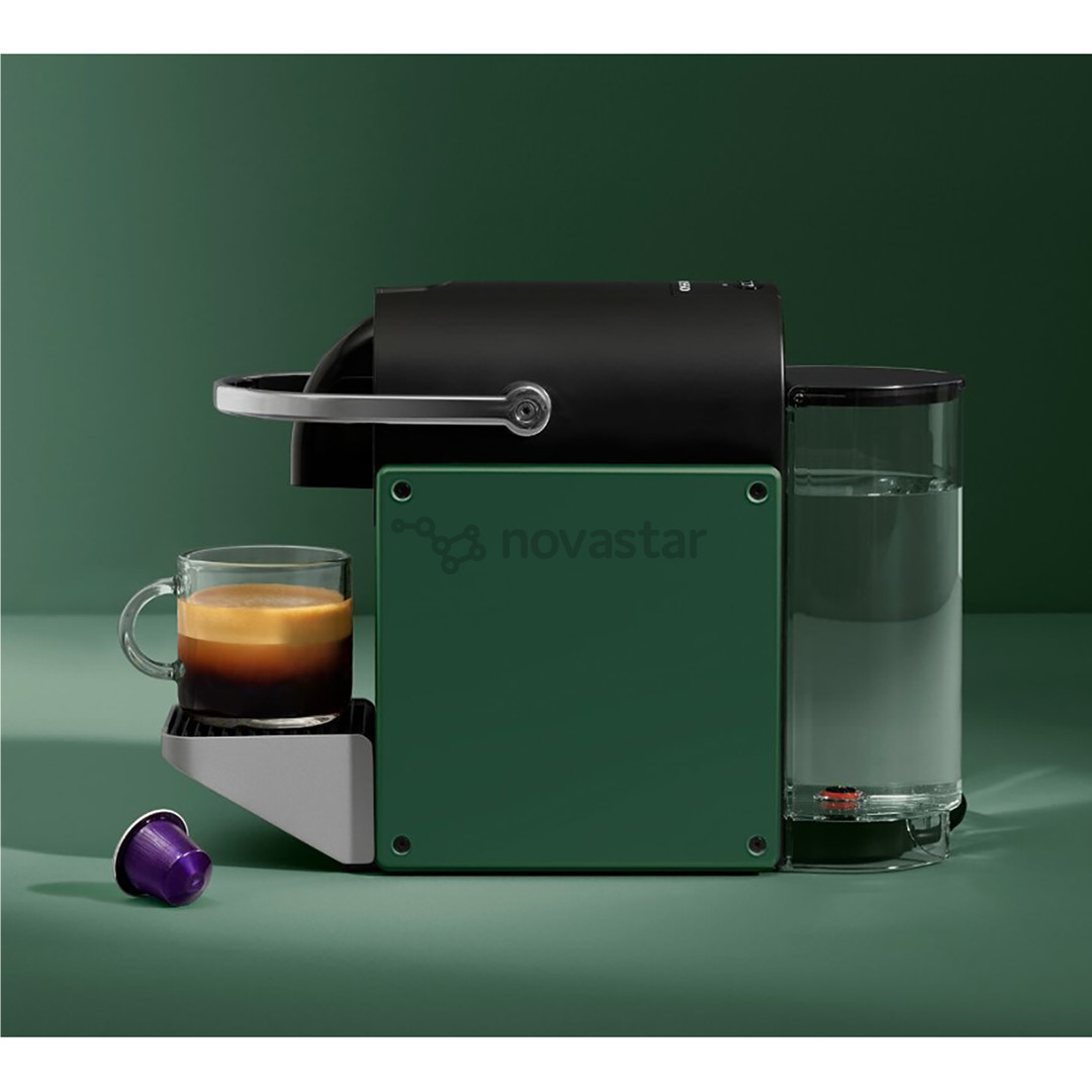 Kapsulinis kavos aparatas Krups Nespresso Pixie Redesign, tamsiai žalias
