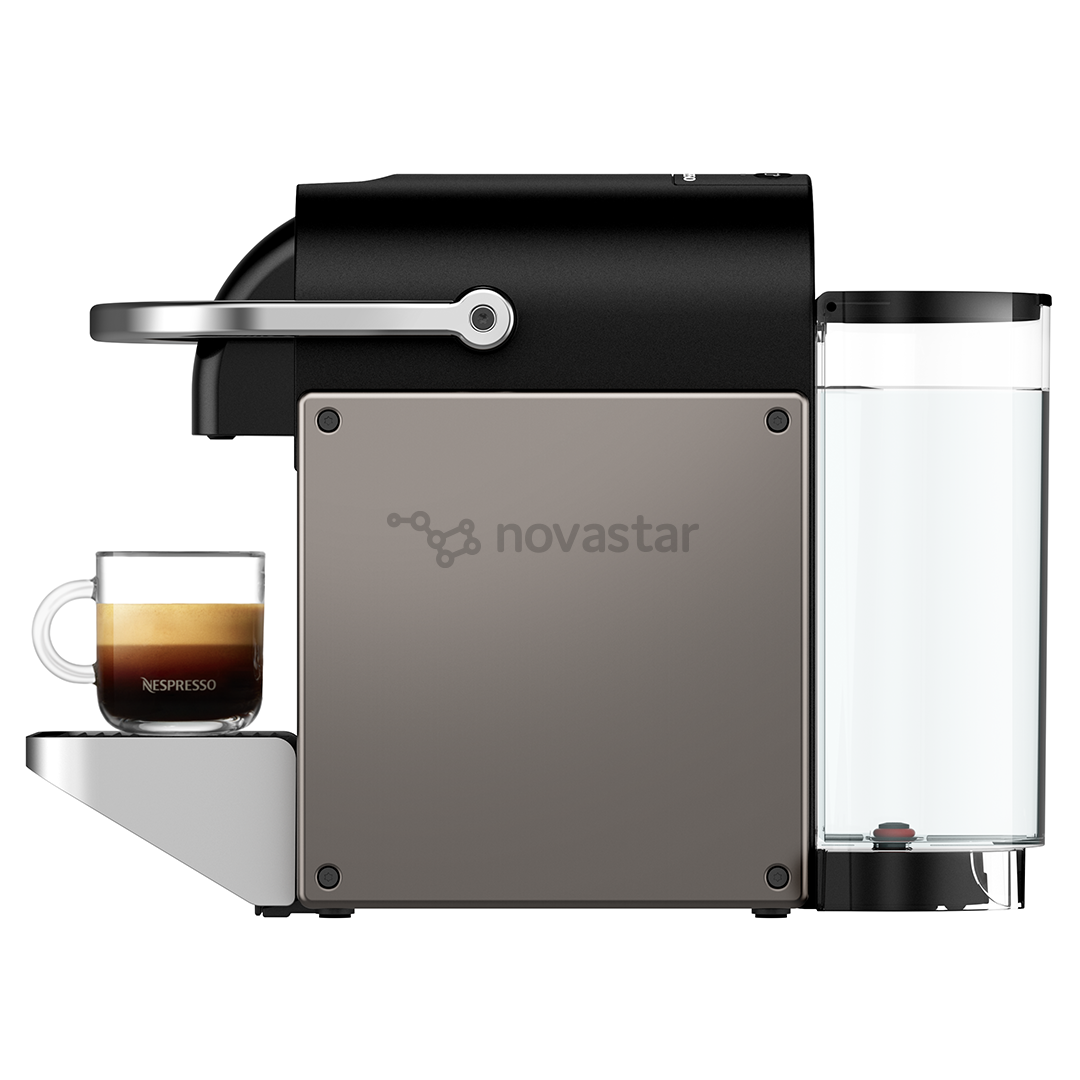 Krups Nespresso Pixie Redesign, titan - Capsule coffee machine