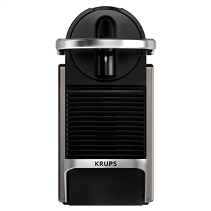 Krups Nespresso Pixie Redesign, titan - Capsule coffee machine