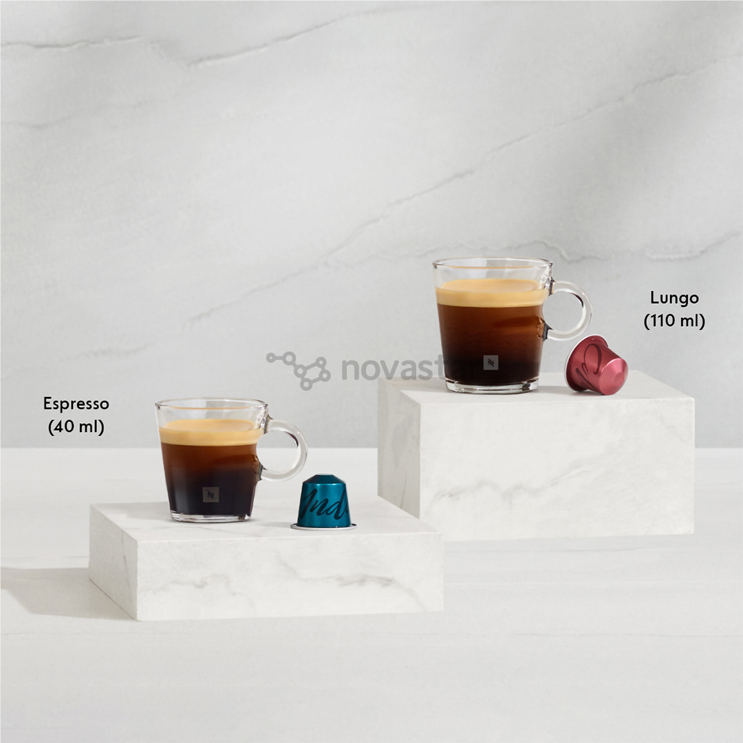 Krups Nespresso Pixie Redesign, titan - Capsule coffee machine
