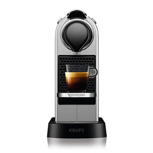 Krups Nespresso Citiz, silver - Capsule coffee machine