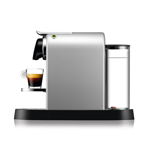 Krups Nespresso Citiz, silver - Capsule coffee machine
