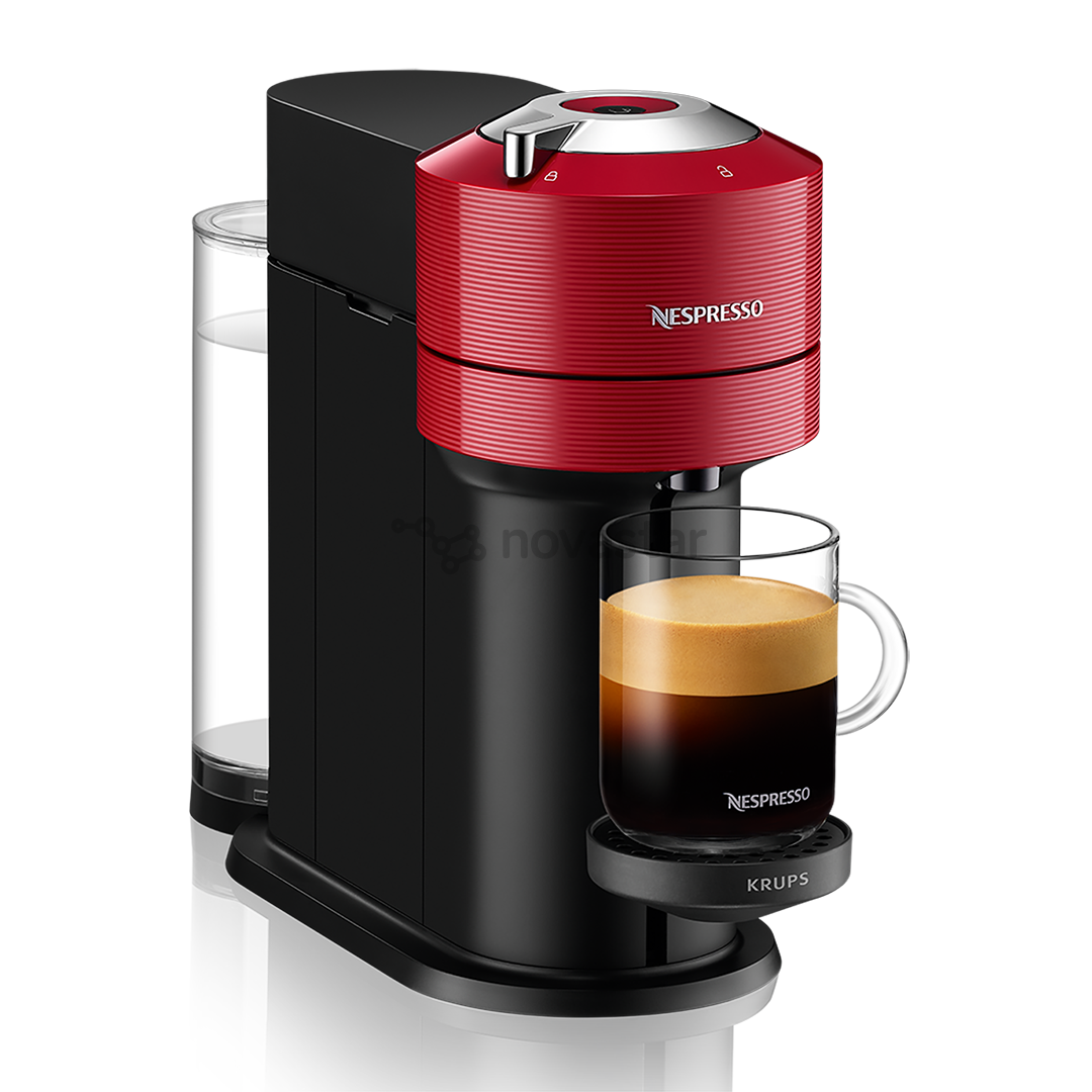Krups Nespresso Vertuo Next, красный - Капсульная кофеварка